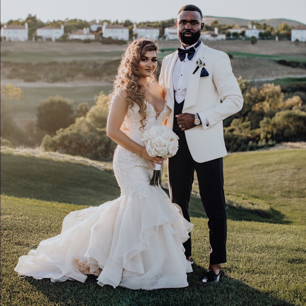 Maggie Sottero wedding dress.